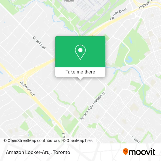 Amazon Locker-Aruj map