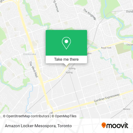 Amazon Locker-Mesospora map