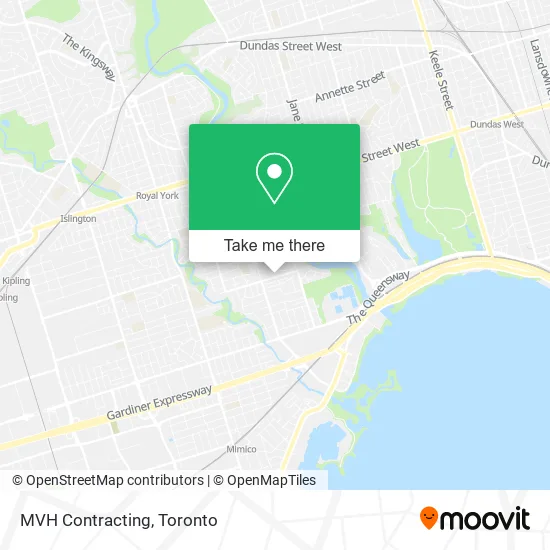MVH Contracting map