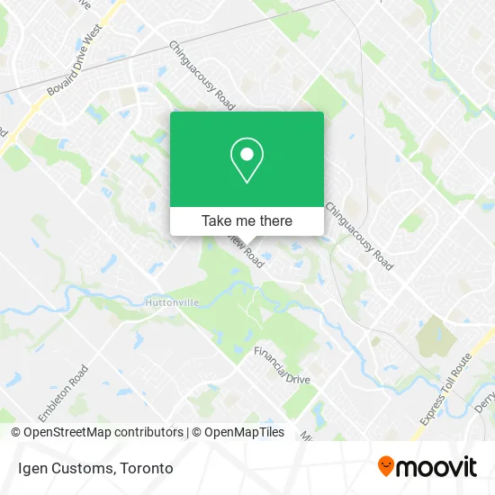 Igen Customs map
