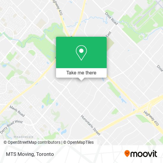 MTS Moving map