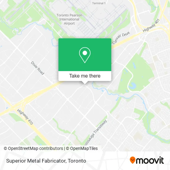 Superior Metal Fabricator map