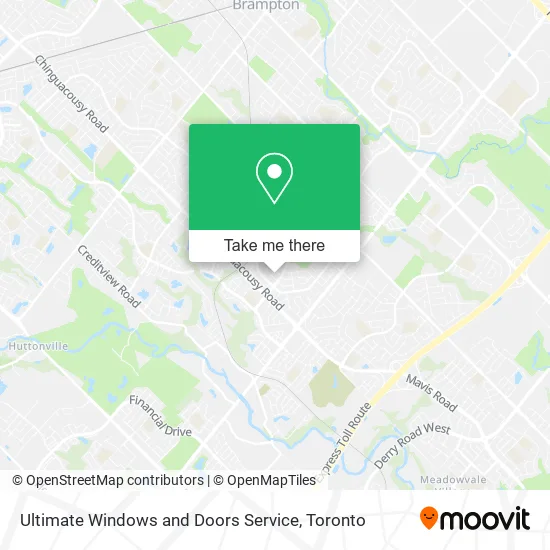 Ultimate Windows and Doors Service map