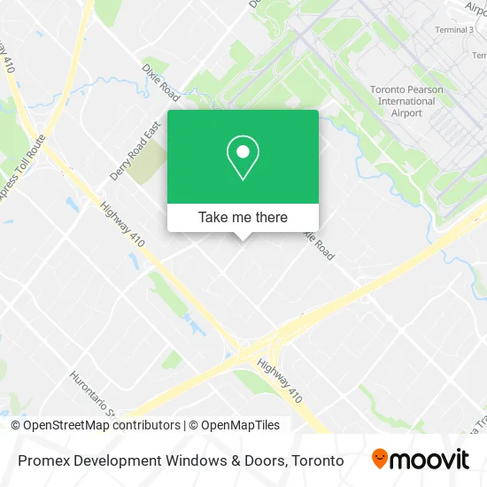 Promex Development Windows & Doors map
