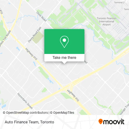 Auto Finance Team map