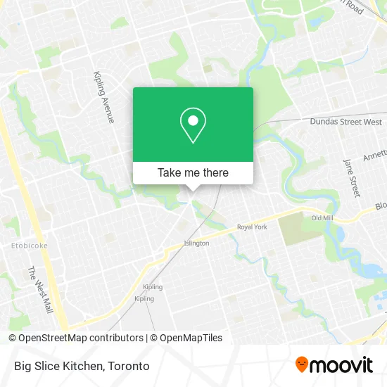 Big Slice Kitchen map