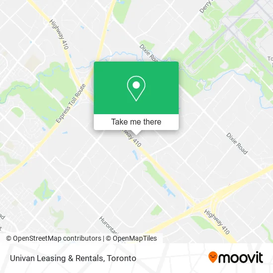 Univan Leasing & Rentals map