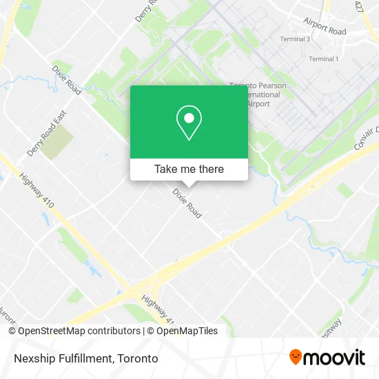 Nexship Fulfillment map