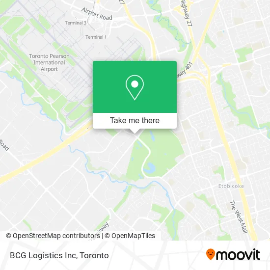 BCG Logistics Inc map