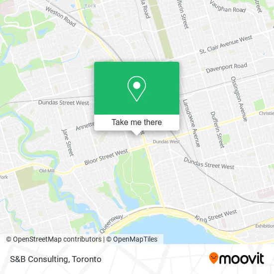 S&B Consulting map