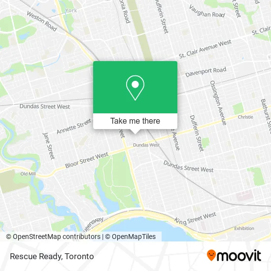Rescue Ready map