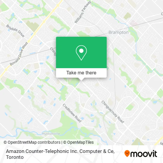 Amazon Counter-Telephonic Inc. Computer & Ce map