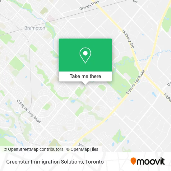 Greenstar Immigration Solutions map