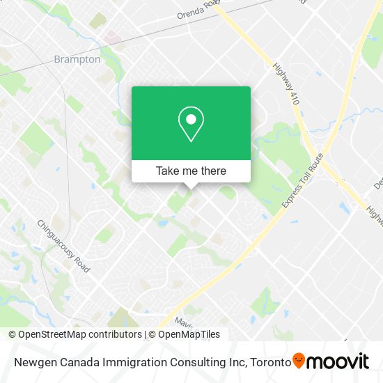 Newgen Canada Immigration Consulting Inc map