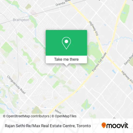 Rajan Sethi-Re / Max Real Estate Centre map