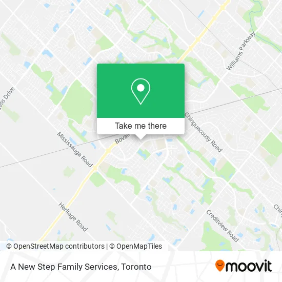 A New Step Family Services map