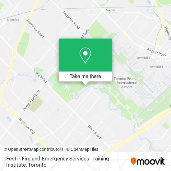 Festi - Fire and Emergency Services Training Institute map