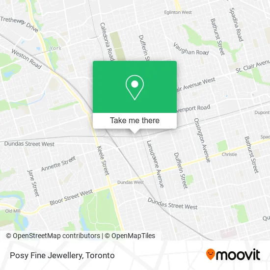 Posy Fine Jewellery map