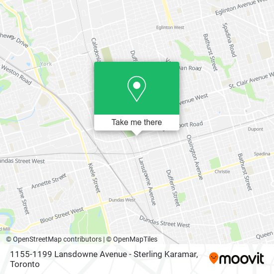 1155-1199 Lansdowne Avenue - Sterling Karamar plan