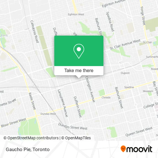 Gaucho Pie map