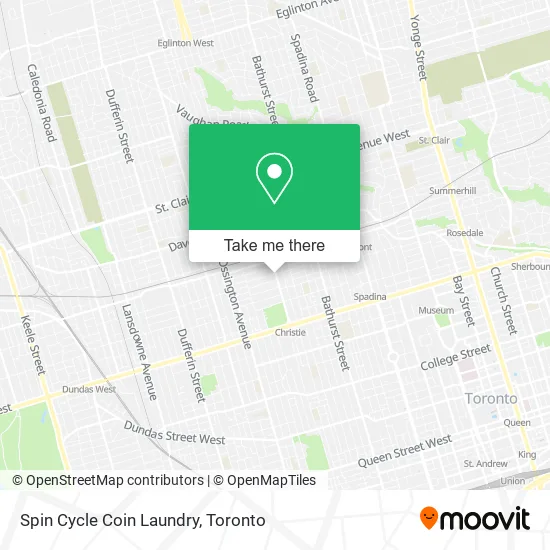 Spin Cycle Coin Laundry map