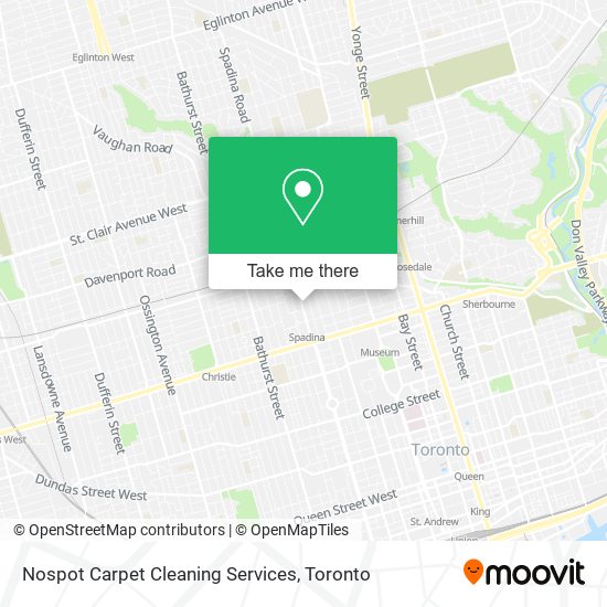 Nospot Carpet Cleaning Services plan