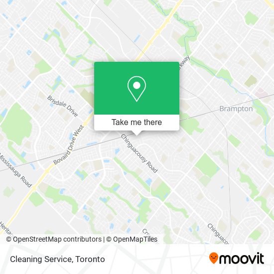 Cleaning Service map