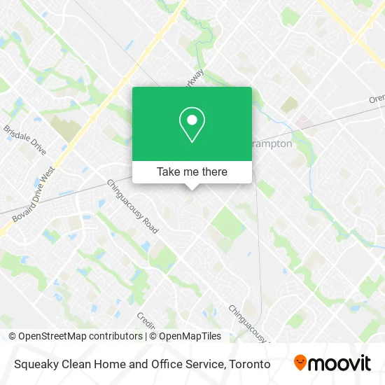 Squeaky Clean Home and Office Service map