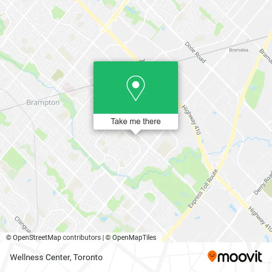 Wellness Center map