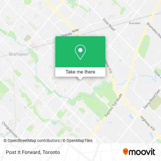 Post It Forward map