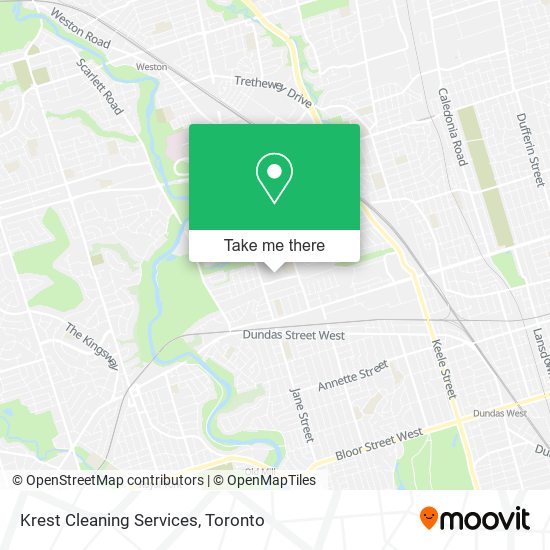 Krest Cleaning Services map