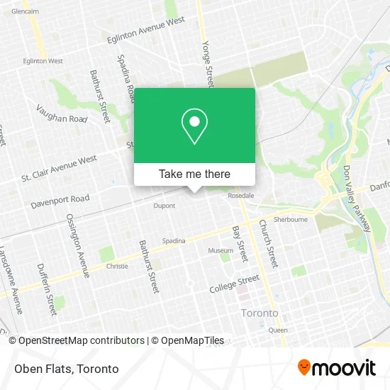 Oben Flats map