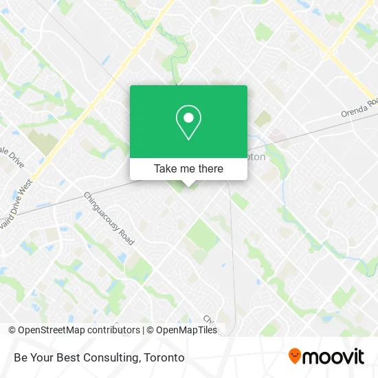 Be Your Best Consulting map