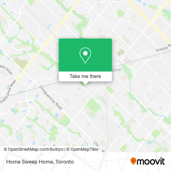 Home Sweep Home map