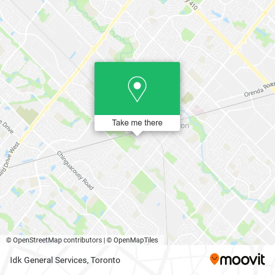 Idk General Services map