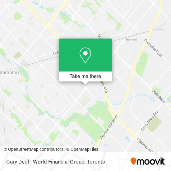 Gary Deol - World Financial Group map
