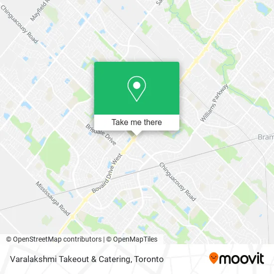 Varalakshmi Takeout & Catering map