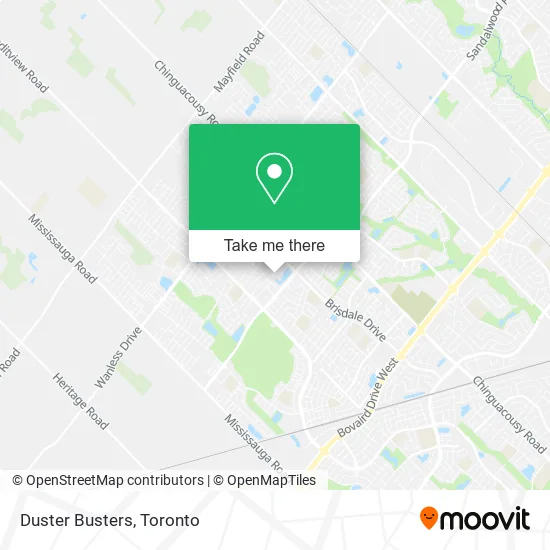 Duster Busters map