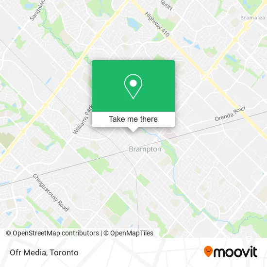 Ofr Media map