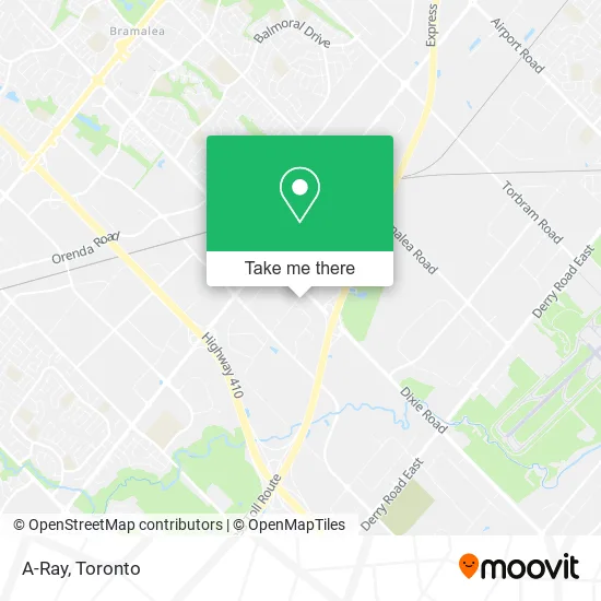 A-Ray map