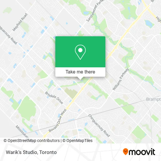 Warik's Studio map