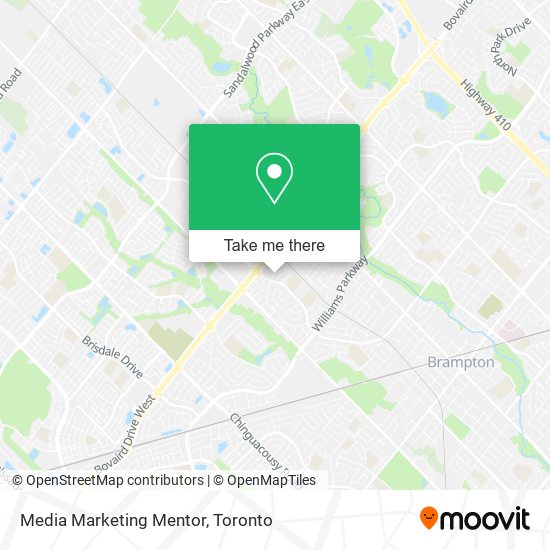 Media Marketing Mentor map