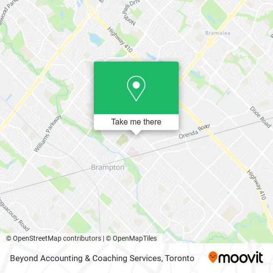 Beyond Accounting & Coaching Services map
