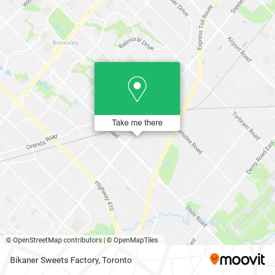 Bikaner Sweets Factory map