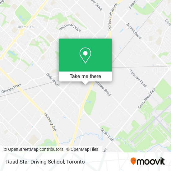 Road Star Driving School map