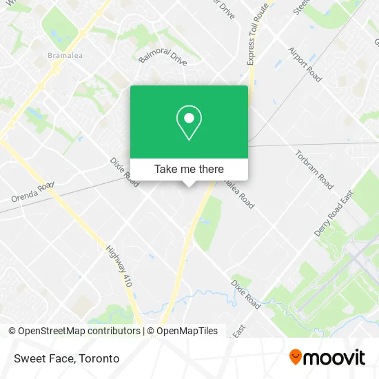 Sweet Face map