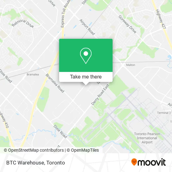 BTC Warehouse map