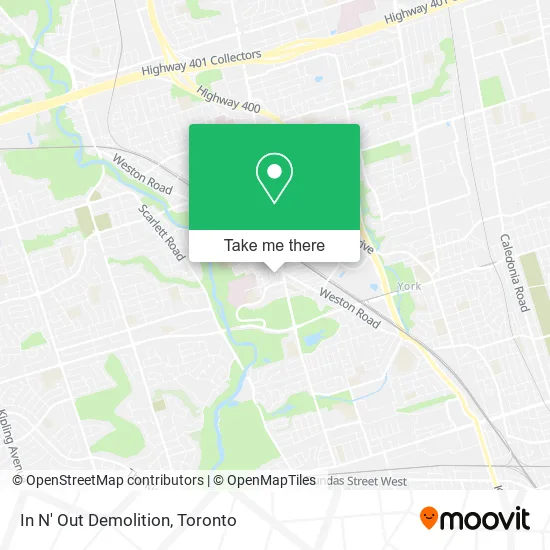 In N' Out Demolition map