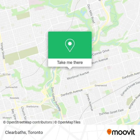 Clearbaths map