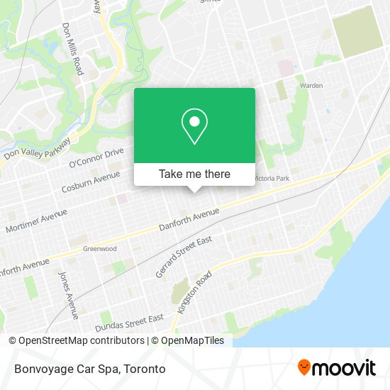 Bonvoyage Car Spa map